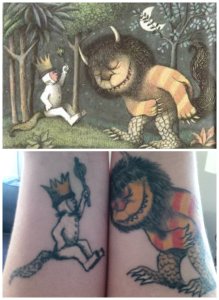 My most recent tattoos.